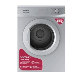 Secarropas Xion Xi-sec80x 8 Kg Plateado Sistema Antiarrugas